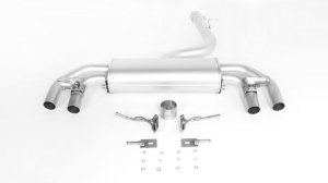 Volkswagen Golf R Mk VII Performance Exhaust - Rear - Remus - Axle Back - 2017